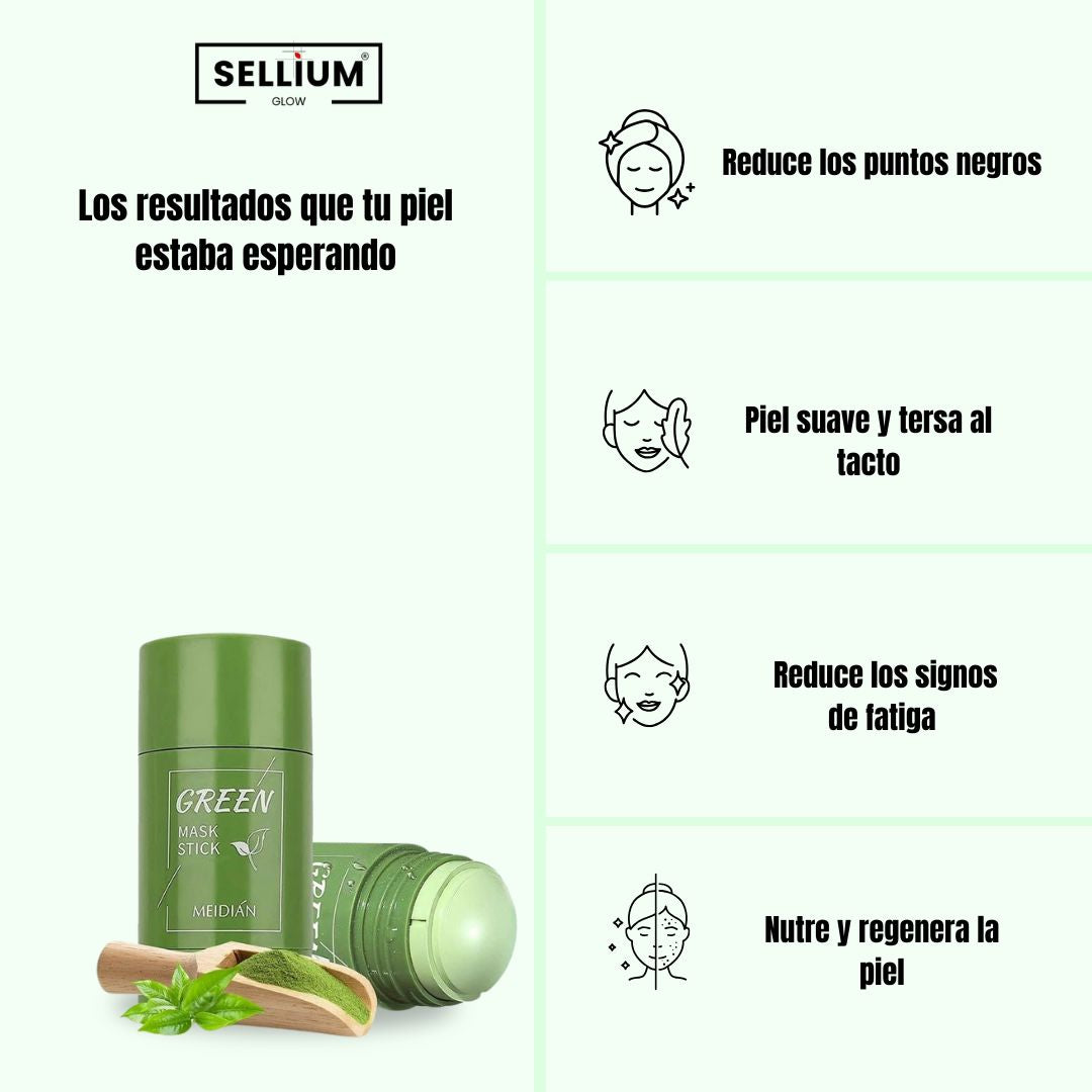 Mascarilla té verde Sellium©